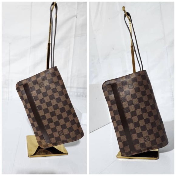 Authentic Louis Vuitton Damier Ebene Purse Brown